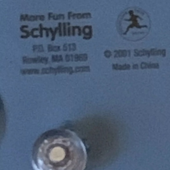 VTG Schylling Play Ball Baseball Pinball Table Top Handheld Game Toy Chicago - Picture 10 of 12